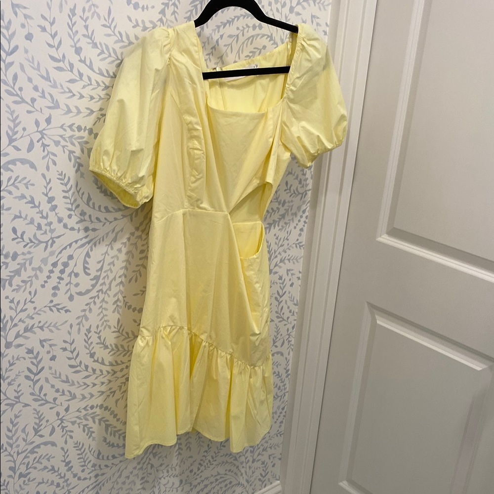 ASTR the Label yellow sundress